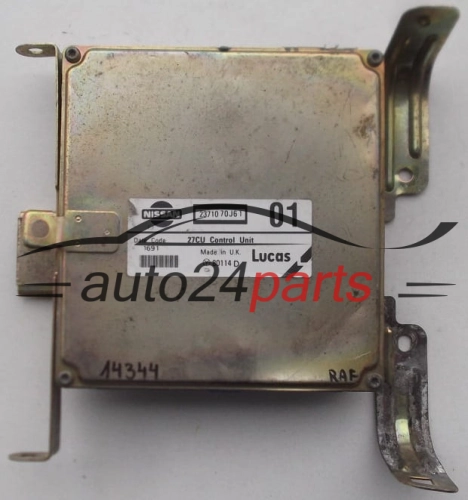 KOMPUTER STEROWNIK SILNIKA NISSAN PRIMERA LUCAS 2371070J61 01, 2371070J6101 - 14344