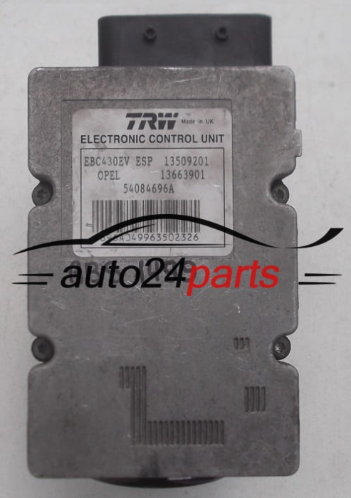 Aντλία ABS OPEL VECTRA C SIGNUM GM 09191497, TRW 13663901, 13509201M, 13663901, 54084696A