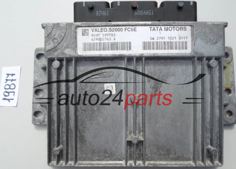 KOMPUTER STEROWNIK SILNIKA TATA INDICA 1.4 V29002763A, 9207595183, SW279115210117