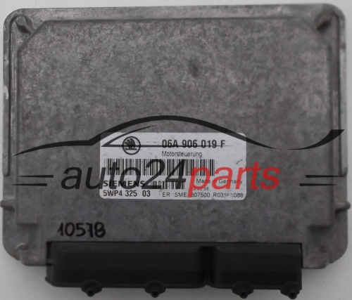 CENTRALITA DE MOTOR VW VOLKSWAGEN SKODA 1.6 06A 906 019 F, 06A906019F, 5WP4 325 03, 5WP432503