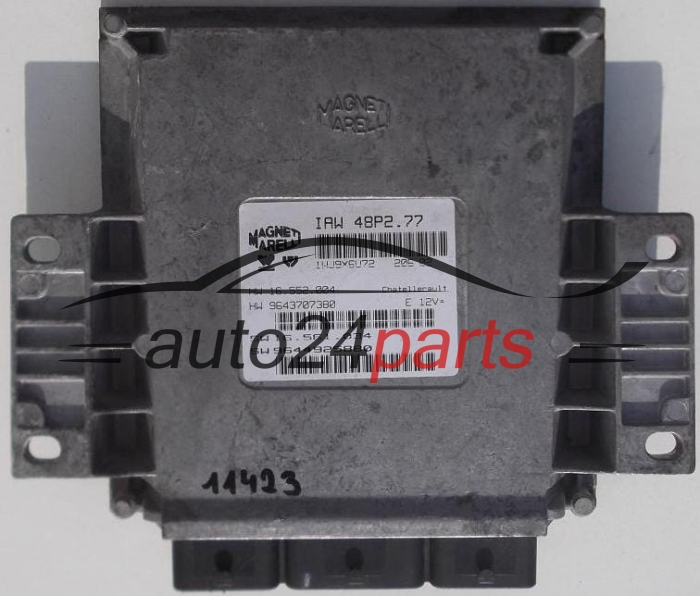 calculateur moteur pour peugeot 206 