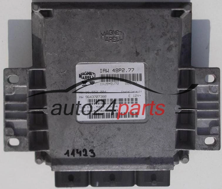 calculateur moteur pour peugeot 206 