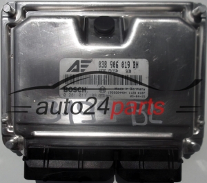 ΜΟΝΑΔΑ ΕΛΕΓΧΟΥ ΚΙΝΗΤΗΡΑ VW VOLKSWAGEN SHARAN SEAT ALHAMBRA 1.9 TDI 038906019BH, 038 906 019 BH, BOSCH 0281011199, 0 281 011 199, DIESEL EDC15P+ 5630 1039S04404