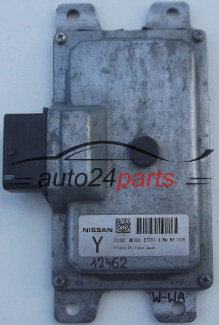 GETRIEBESTEUERGERÄT GETRIBESTEUERUNG NISSAN QASHQAI ETC51-175N, ETC51175N, B3, 7326 31036, 732631036, 31036JD02A, 31036 JD02A 