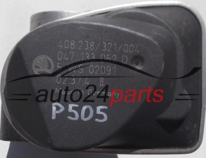 PRZEPUSTNICA POWIETRZA SKODA VDO 408.238/321/004, 408238321004, 047 133 062 D, 047133062D 