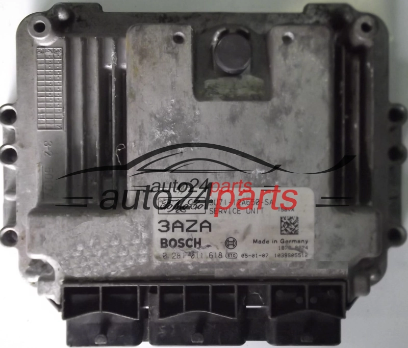 ECU CENTRALITA DE MOTOR FORD FOCUS 1.6 TDCI 3U7112A650SA 3AZA BOSCH 0281011618