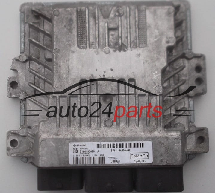 Μονάδα Ελέγχου Κινητήρα FORD FOCUS 1.6 TDCI CONTINENTAL S180133028 A, FoMoCo BV61-12A650-NG