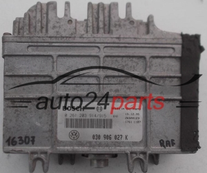 KOMPUTER STEROWNIK SILNIKA VW POLO BOSCH 0261203914, 0261203915, 030 906 027 K
