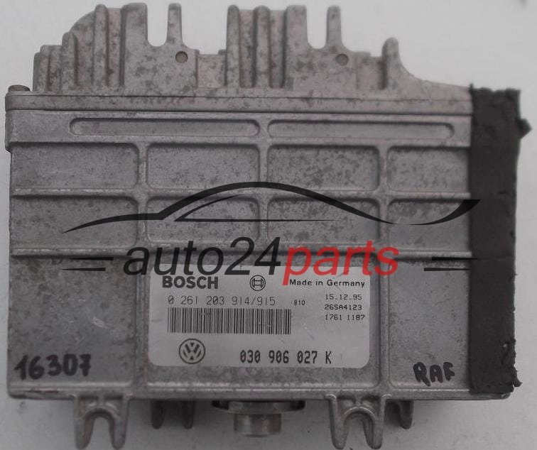 KOMPUTER STEROWNIK SILNIKA VW POLO BOSCH 0261203914, 0261203915, 030 906 027 K
