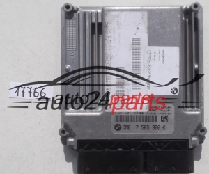 ECU ENGINE CONTROLLER BMW E90, 318I, 320I 2.0, BOSCH 0 261 201 160, 0261201160, DME 7 565 300, 7565300