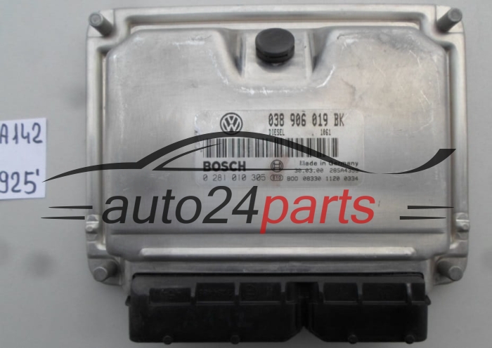 VW VOLKSWAGEN PASSAT 1.9 TDI ATJ 038906019BK, 038 906 019 BK, BOSCH 0 281 010 305, 0281010305, DIESEL 1061, 28SA4359