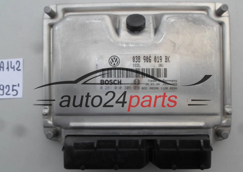 VW VOLKSWAGEN PASSAT 1.9 TDI ATJ 038906019BK, 038 906 019 BK, BOSCH 0 281 010 305, 0281010305, DIESEL 1061, 28SA4359