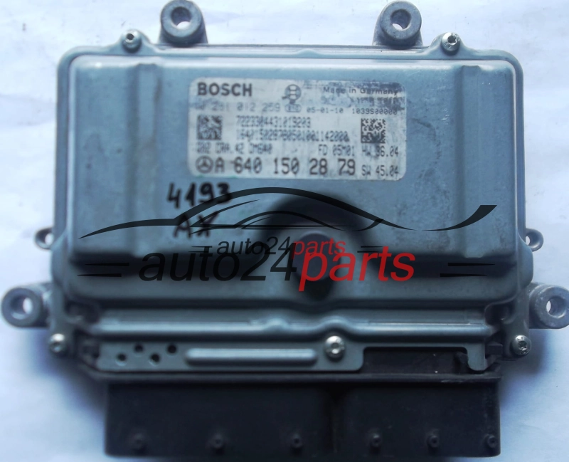 MERCEDES W169 A180 1.8 CDI A6401502879, 6401502879, A 640 150 28 79 BOSCH 0281012259, 0 281 012 259