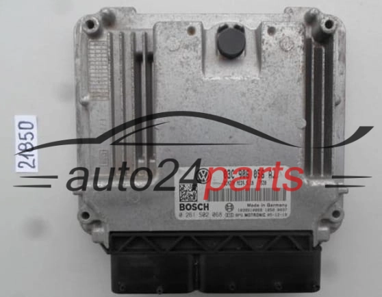 KOMPUTER STEROWNIK SILNIKA VOLKSWAGEN GOLF 1.4 FSI BOSCH 0 261 S02 068, 0261S02068, 03C 906 056 AJ, 03C906056AJ, MED9.5.10