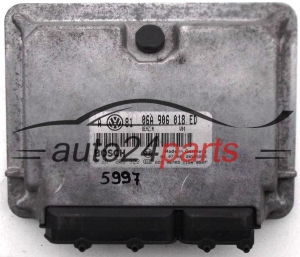 KOMPUTER STEROWNIK SILNIKA VW VOLKSWAGEN GOLF BORA 2.0 AQY 06A906018ED, 06A 906 018 ED, BOSCH 0261206322, 0 261 206 322, BENZIN V04 26SA5946 -