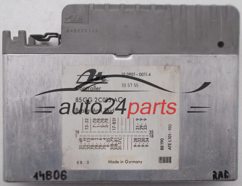 ECU ABS FORD SCORPIO ATE 10.0901-0011.4, 10090100114, 85GG2C013AC