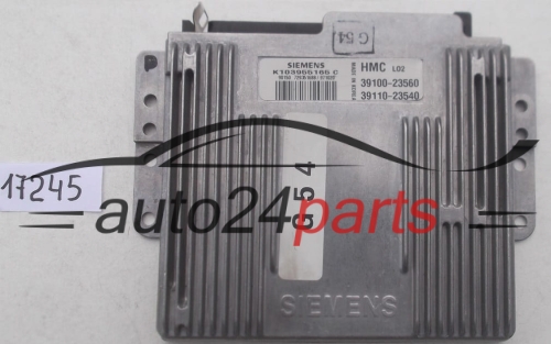 ECU ENGINE CONTROLLER HYUNDAI COUPE 2.0 SIEMENS K103955165 C, K103955165C, 103955165, 39100-23560 3910023560, 39110-23540 3911023540