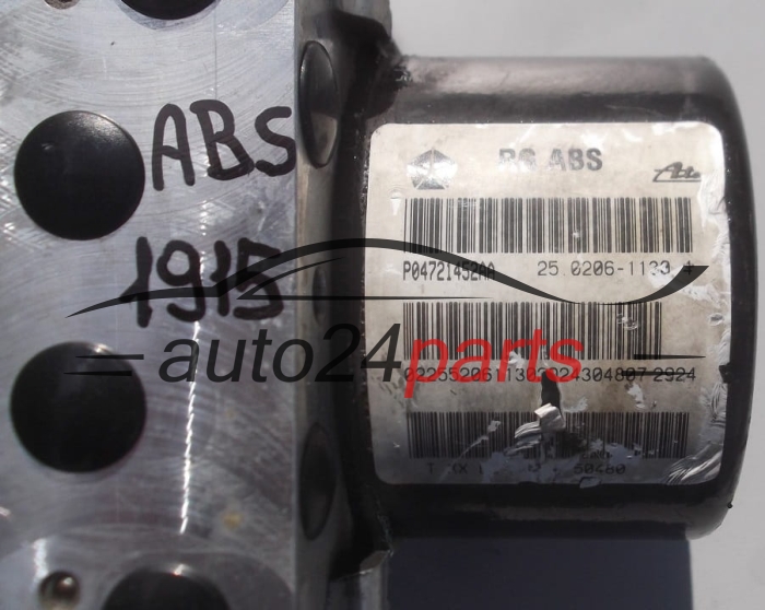 BOMBA HIDRAULICA Y CENTRALITA ABS CHRYSLER VOYAGER P04721452AA, ATE , 25.0926-4329.3