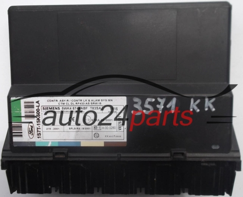 CENTRALITA DE CONFORT FORD MONDEO 1S7T15K600LA, 1S7T-15K600-LA, SIEMENS 5WK48744ABF, 5WK4 8744ABF