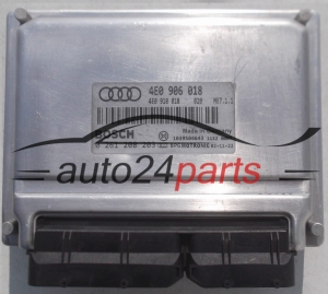 MOTORSTEUERGERÄT ECU STEUERGERAT AUDI A8 BOSCH 0 261 208 203, 0261208203, 4E0 906 018, 4E0906018 