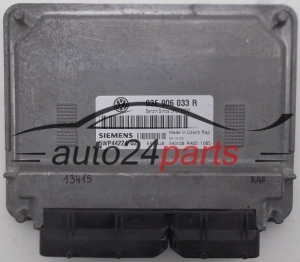 ECU CENTRALITA DE MOTOR VOLKSWAGEN POLO SIEMENS 5WP44224 02, 5WP4422402, 03E 906 033 R, 03E906033R, SIMOS 3PG 