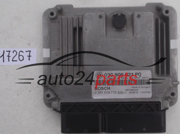Μονάδα Ελέγχου Κινητήρα SKODA OCTAVIA 2.0 TDI BOSCH 0 281 014 710