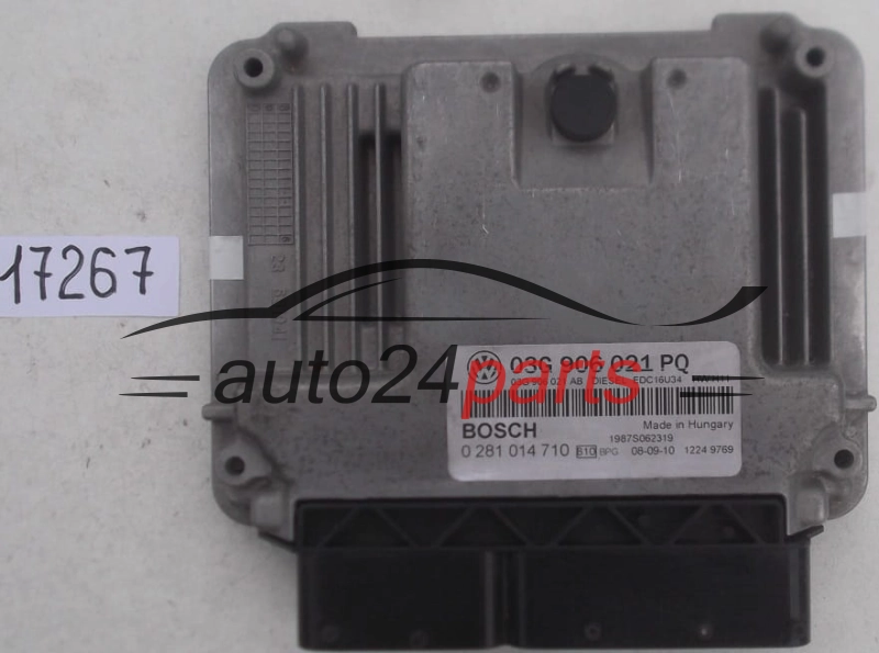 Μονάδα Ελέγχου Κινητήρα SKODA OCTAVIA 2.0 TDI BOSCH 0 281 014 710