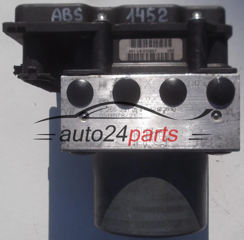ABS PUMP OPEL CORSA C COMBO MERIVA BOSCH 0 265 231 583, 0265231583, 13182319 HG, 13182319HG, 0 265 800 770, 0265800770