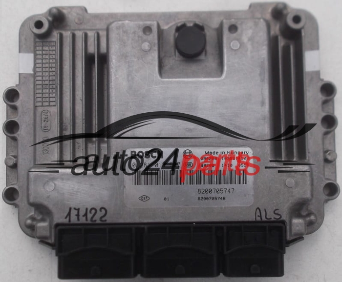 ECU CENTRALITA DE MOTOR RENAULT MEGANE SCENIC BOSCH 0 281 013 907, 0281013907, 82 00 705 747, 8200705747, 8200705748