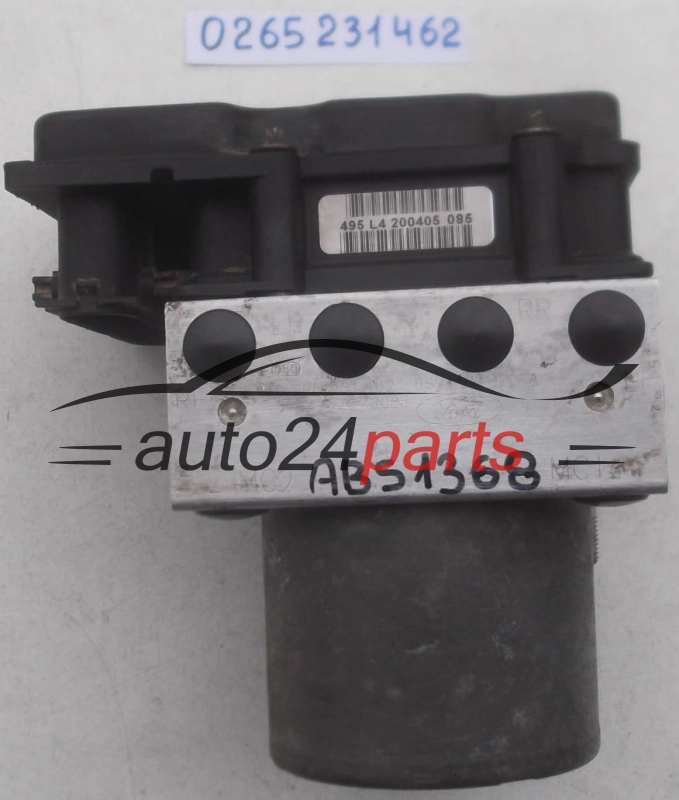ABS POMPA I STEROWNIK FORD MONDEO BOSCH 0 265 231 462, 5S71 2M110 AA, 5S712M110AA, 0 265 800 381, 0265800381