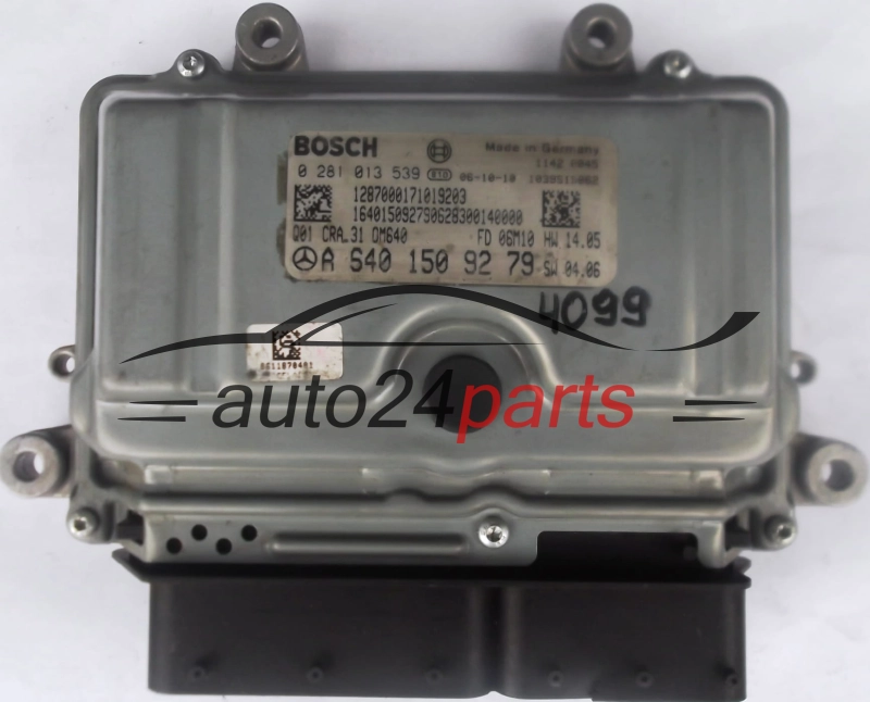 calculateur moteur pour mercedes 