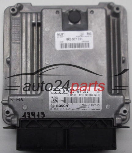 CENTRALITA DE MOTOR AUDI A5 3.0 TDI BOSCH 0 281 018 148, 0281018148, 8K5 907 311, 8K5907311