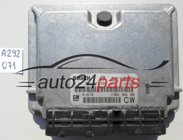 KOMPUTER STEROWNIK SILNIKA OPEL VECTRA B 2.0 DTI  GM 09 136 118