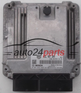 CENTRALINA DO MOTORE VOLKSWAGEN GOLF PASSAT 2.0 TDI BOSCH 0 281 015 029, 0281015029, 03L 907 309, 03L907309, EDC17CP14 