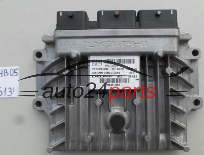 ECU ENGINE CONTROLLER CITROEN PEUGEOT R0413C006A, 28096795