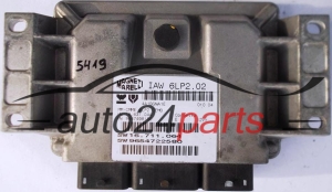Μονάδα Ελέγχου Κινητήρα CITROEN C3 1.4 MAGNETI MARELLI IAW 6LP2.02, IAW6LP202, HW 16.631.044, 16631044, 9647498180, SW 16.711.064, 16711064, 9654722580 