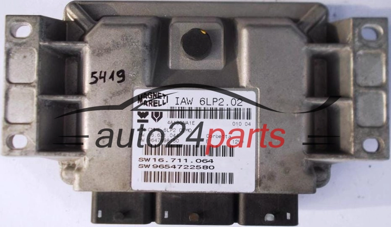 Μονάδα Ελέγχου Κινητήρα CITROEN C3 1.4 MAGNETI MARELLI IAW 6LP2.02