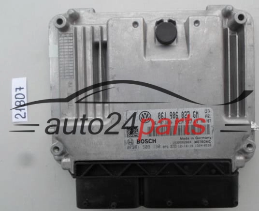CENTRALITA DE MOTOR VW VOLKSWAGEN TIGUAN 2.0 TSI BOSCH 0 261 S09 130, 0261S09130, 06J 906 027 GM, 06J906027GM, MED17.5.2