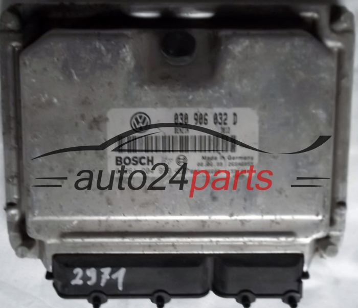 ECU CENTRALITA DE MOTOR VW VOLKSWAGEN LUPO 1.0 030906032D, 030 906 032 D, BOSCH 0261204999, 0 261 204 999 