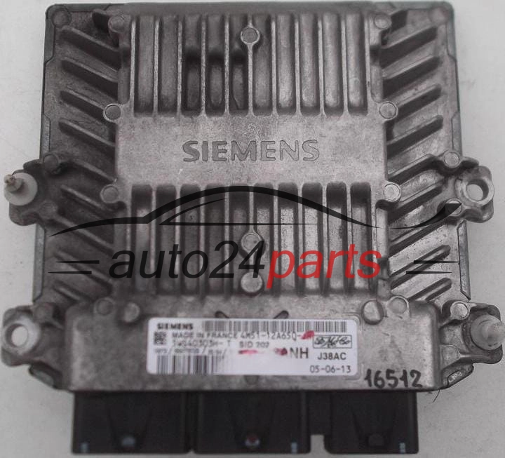 MOTORSTEUERGERÄT ECU STEUERGERAT FORD FOCUS 1.8 TDCI SIEMENS 5WS40303H-T
