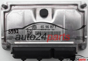 ECU CENTRALITA DE MOTOR SKODA 1.6 BOSCH 0 261 201 328, 0261201328, 03C 906 057 M, 03C906057M 