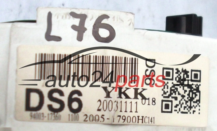 ZESPÓŁ WSKAŻNIKÓW ZEGARY PRĘDKOŚCIOMIERZ LICZNIK HYUNDAI MATRIX 1.5 CRDI DS6 20031111, 9400317360, 94003-17360, 200517900H, 2005-17900H