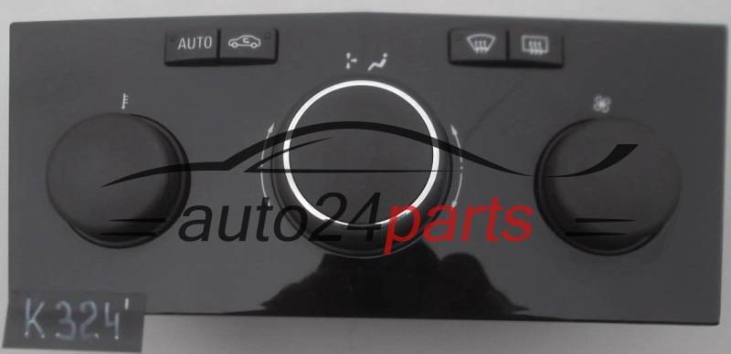 PANEL OGRZEWANIA STEROWNIK NAWIEWU REGULATOR KLIMATRONIK OPEL ASTRA H ZAFIRA 13274231 BW3
