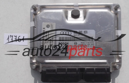 ECU ENGINE CONTROLLER AUDI A4 3.0 BOSCH 0 261 207 579, 0261207579, 8E0 909 059, 8E0909059