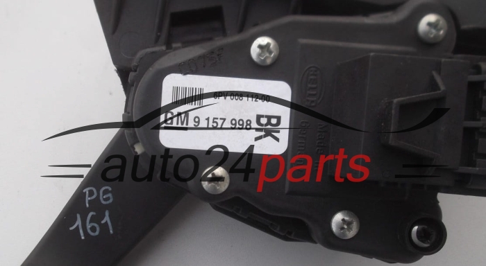 POTENCJOMETR PEDAL GAZU OPEL ASTRA 9157998 BK, 9157998BK