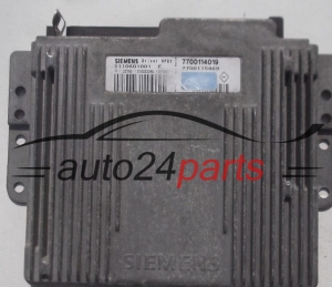 MOTORSTEUERGERÄT ECU STEUERGERÄT RENAULT MEGANE COUPE 2.0 SIEMENS S110601001 E, S110601001E, 7700114019, 7700115469
