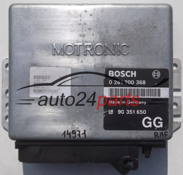 BOSCH 0 261 200 368, 0261200368, GM 90 351 650 GG, 90351650GG