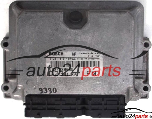 ECU ENGINE CONTROLLER FIAT DUCATO 2.3, BOSCH 0 281 010 489, 0281010489, 1327239080, D2341WRV FM 