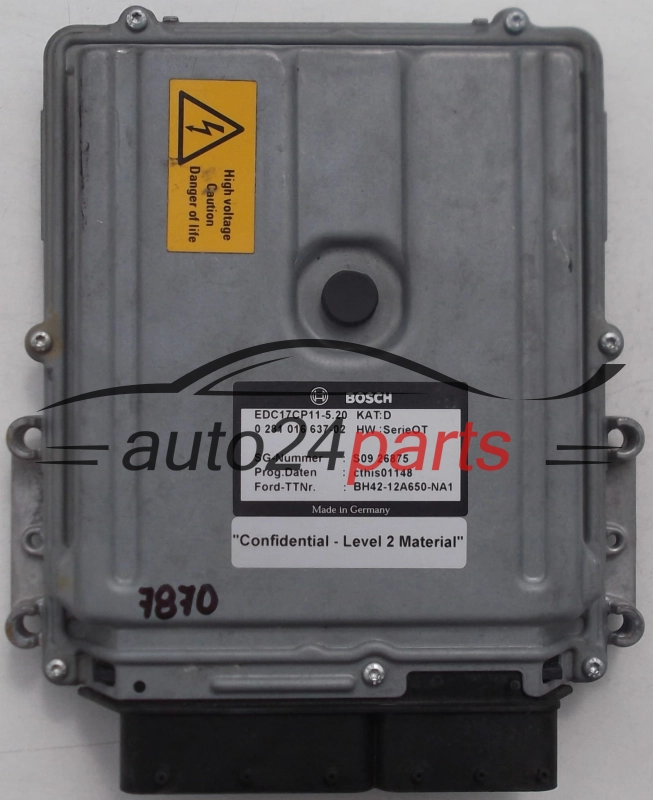 MOTORSTEUERGERÄT ECU STEUERGERAT LAND ROVER, BOSCH 0 281 016 637