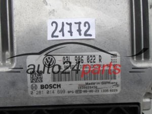  VW VOLKSWAGEN AUDI 2.0 TDI BOSCH 0 281 014 699, 0281014699, 03L 906 022 R, 03L906022R, EDC17CP14 